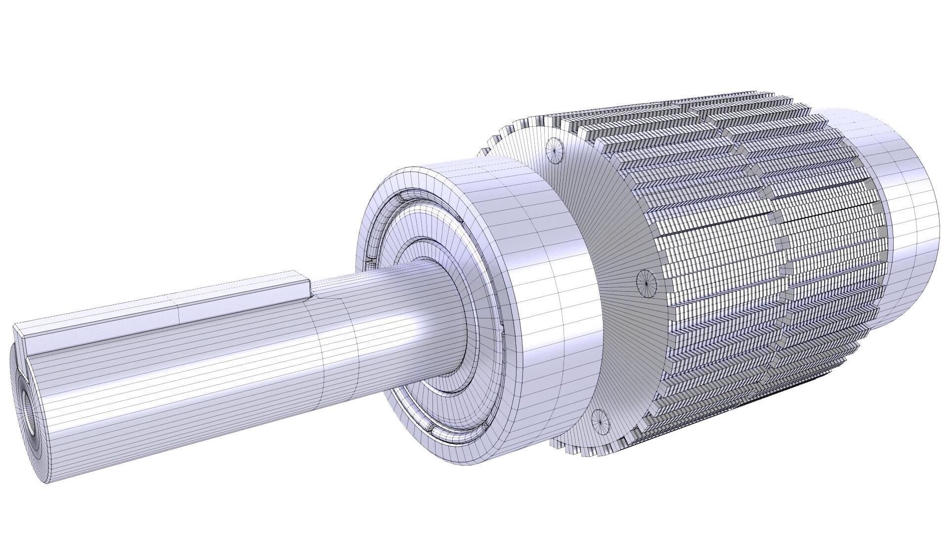 Synchronous Motor Rotor 119 3D Model - TurboSquid 2391845