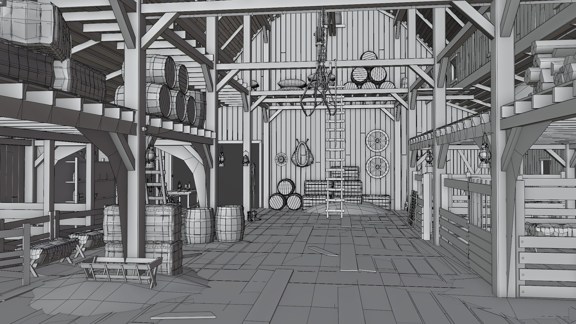 Old Hybrid Barn Collection 3D model https://p.turbosquid.com/ts-thumb/Rt/BdXbDG/Mp/wireframe3/png/1724429655/1920x1080/fit_q87/e59023012914e8679f4ecb33dd34e80b8e1be14b/wireframe3.jpg