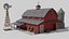 Old Hybrid Barn Collection 3D model