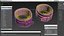 Leather Handcuffs Pink with Fur