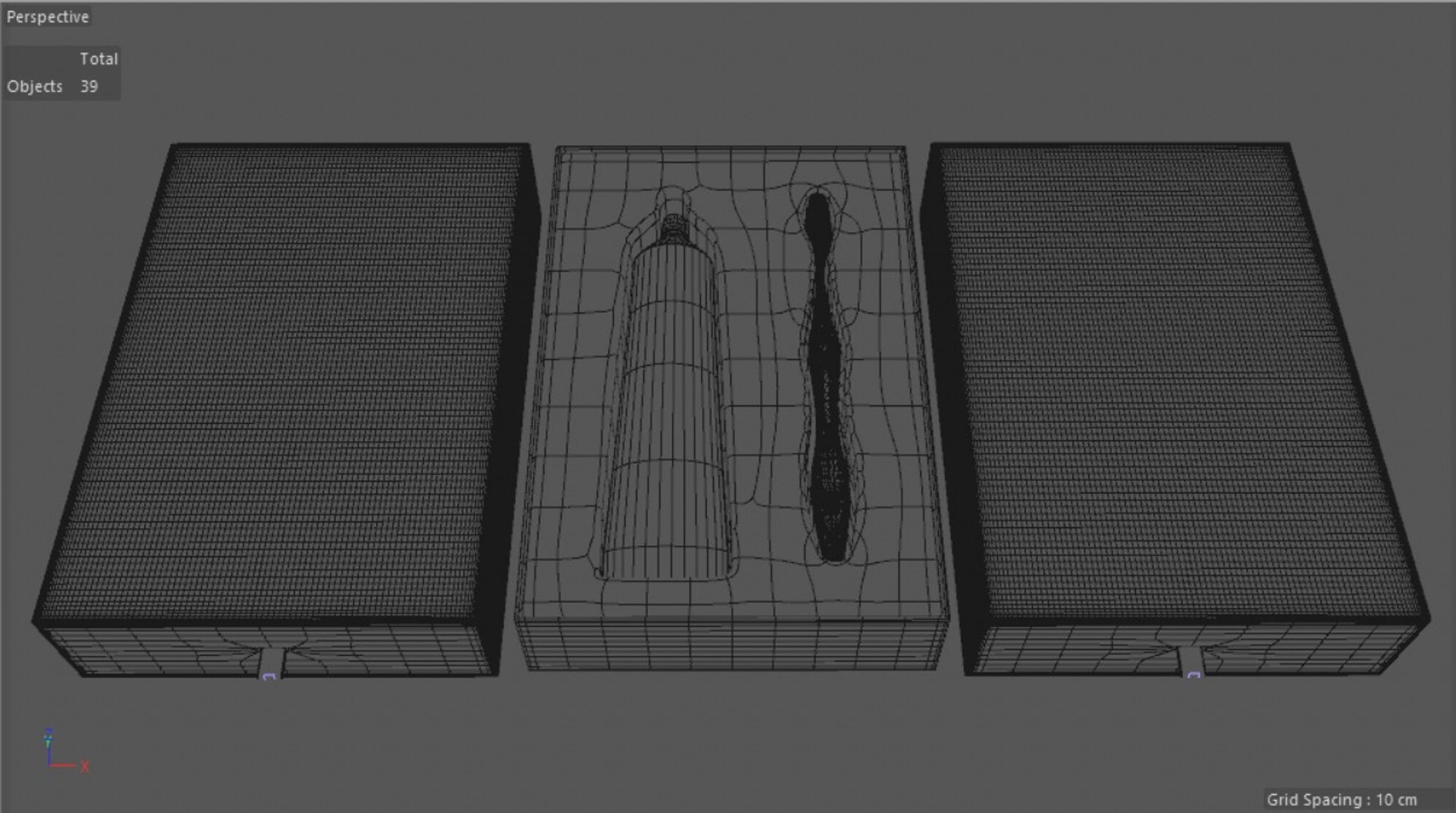 Packaging box Toothbrush Toothpaste 3D model TurboSquid 1724573