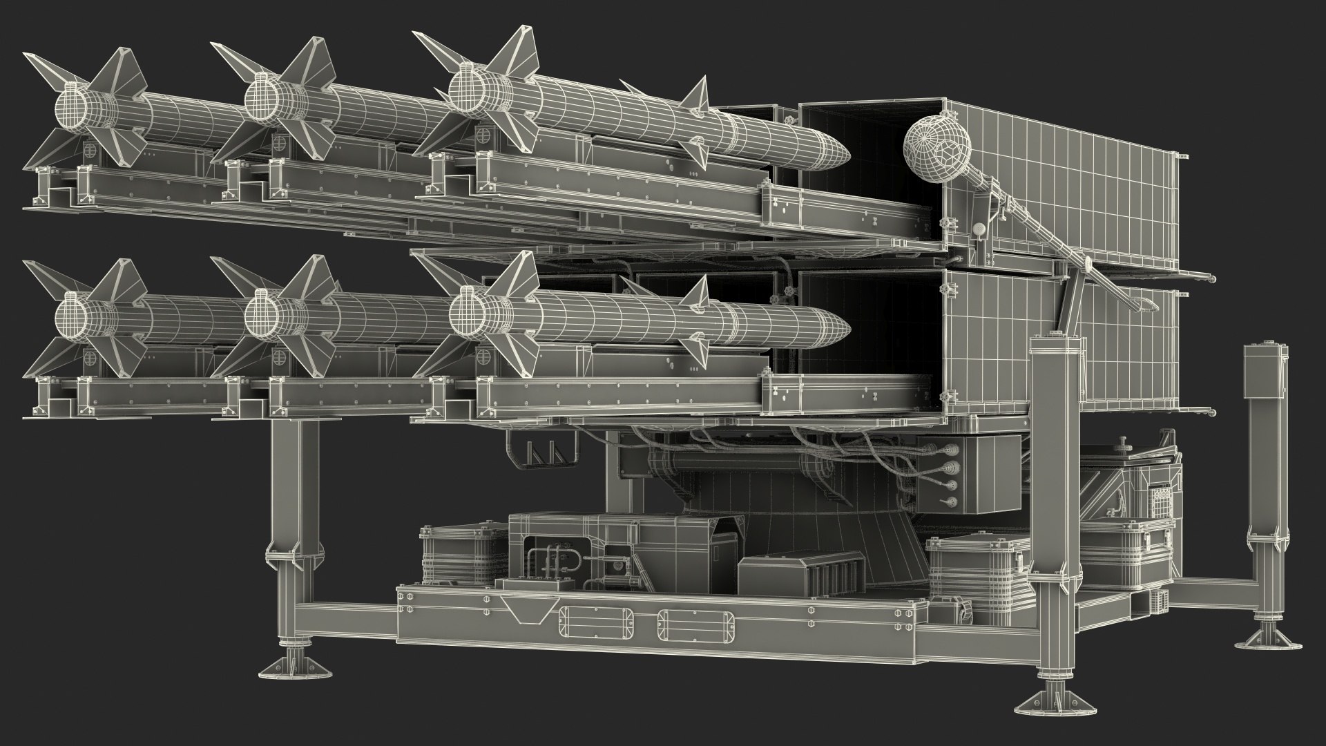 Mobile Norwegian Anti-Aircraft Missile System NASAMS Rigged 3D https://p.turbosquid.com/ts-thumb/Rt/K5iwYO/Op/mobilenorwegianantiaircraftmissilesystemnasamsriggedmb3dmodel035/jpg/1664436520/1920x1080/fit_q87/f0b94d313e17a82c23875ab8dbe4d50348f2f810/mobilenorwegianantiaircraftmissilesystemnasamsriggedmb3dmodel035.jpg