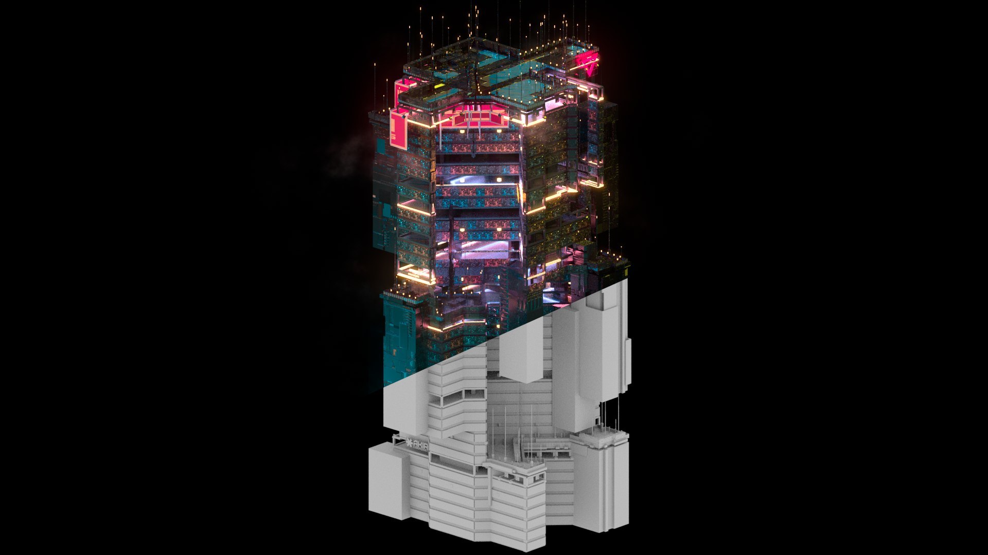 Sci-Fi Futuristic Cyberpunk Sci Fi City Building Skyscraper 47 3D model https://p.turbosquid.com/ts-thumb/Rt/KeH5v8/iE/angle02.0047/jpg/1643796713/1920x1080/fit_q87/4d845b1531cc720a58887548df18f80fe7a1ba10/angle02.0047.jpg