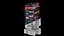 Sci-Fi futuristischer Cyberpunk Sci-Fi City Building Wolkenkratzer 47