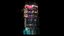 Sci-Fi futuristischer Cyberpunk Sci-Fi City Building Wolkenkratzer 47