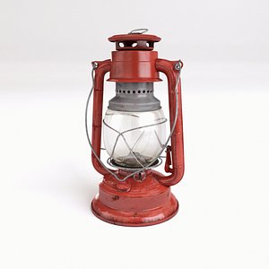 3D model kerosene lantern