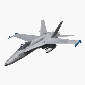 3D F-18A max file model
