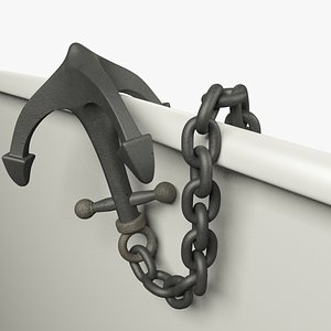 Anchor with Chain