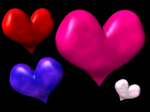3d model heart
