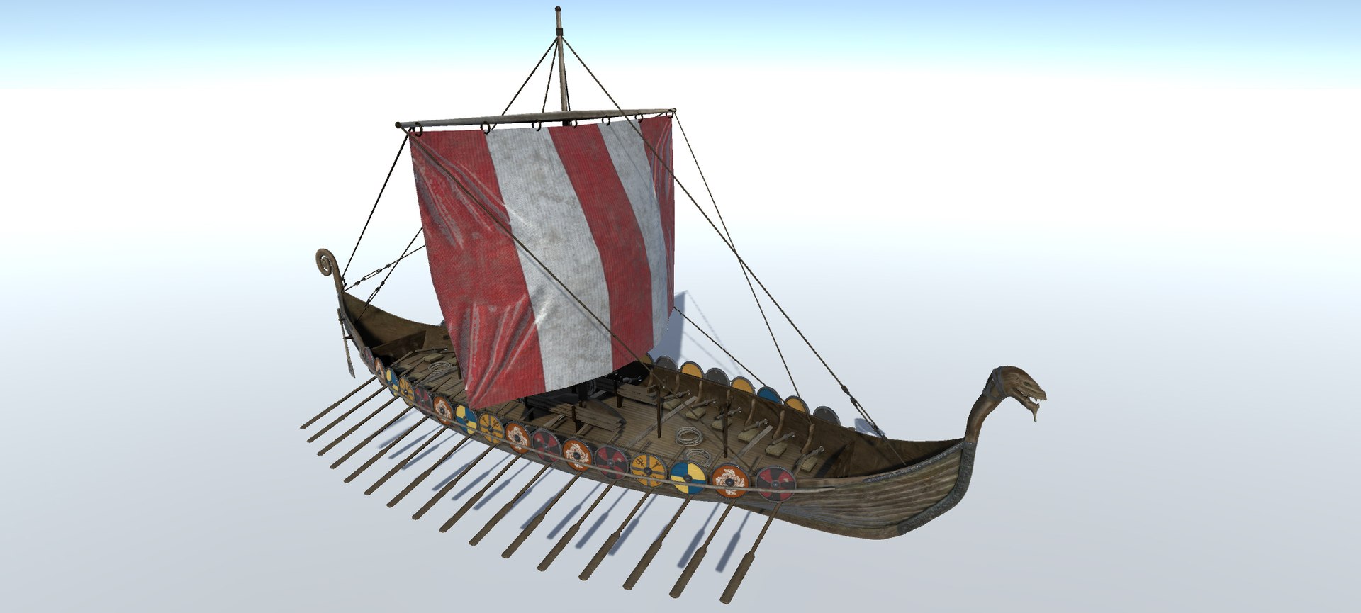 3D viking ship - TurboSquid 1188224