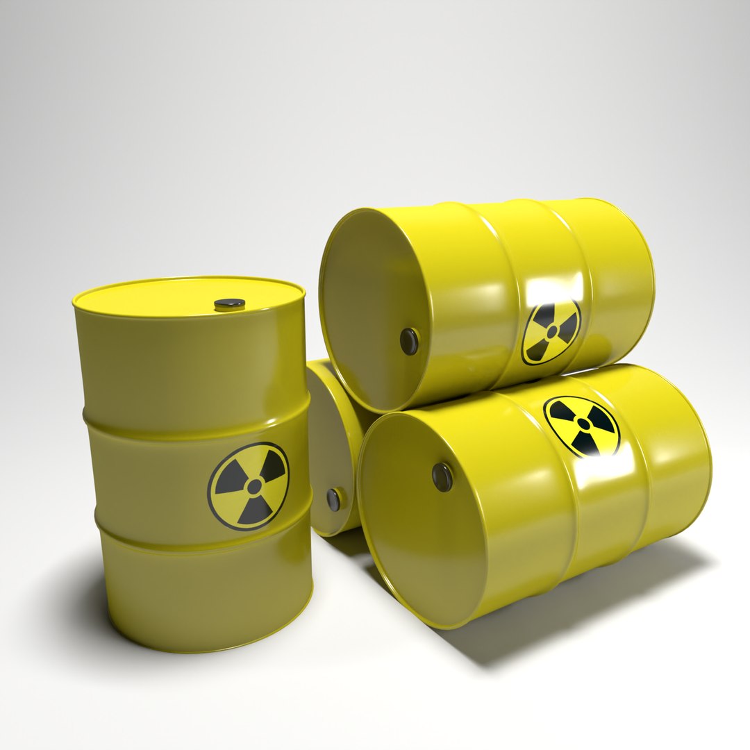 3D clean yellow barrel model - TurboSquid 1547553