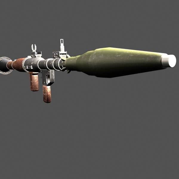 3D rpg-7 gun weapon - TurboSquid 1365288