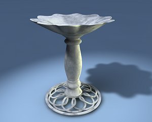 3ds bird bath
