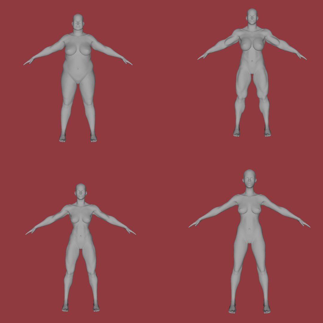 3D Mesh Body Elf Model - TurboSquid 1330199