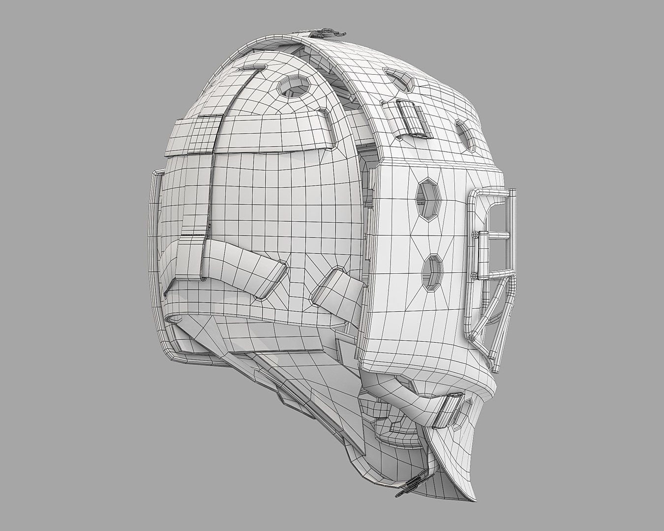 Bauer Profile 960 Goalie Mask 3D Model - TurboSquid 2395782