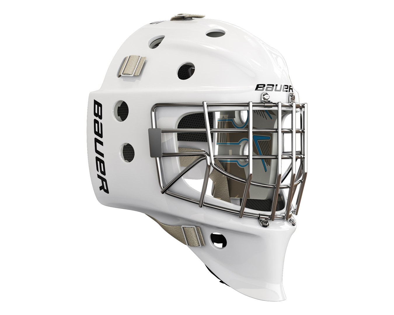 Bauer Profile 960 Goalie Mask 3D Model - TurboSquid 2395782