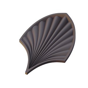 3D Patterned Tiles in the Style of a Flower Petal 3D