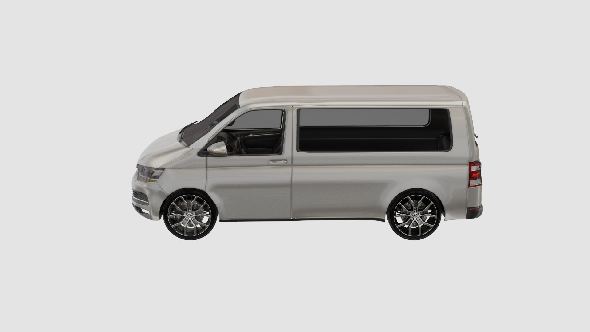 3D Volkswagen Transporter T6 Model - TurboSquid 1844177