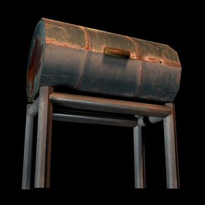3ds max old grill barrel