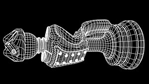 3D Pawn  stylized uniform XVII-XVIII model