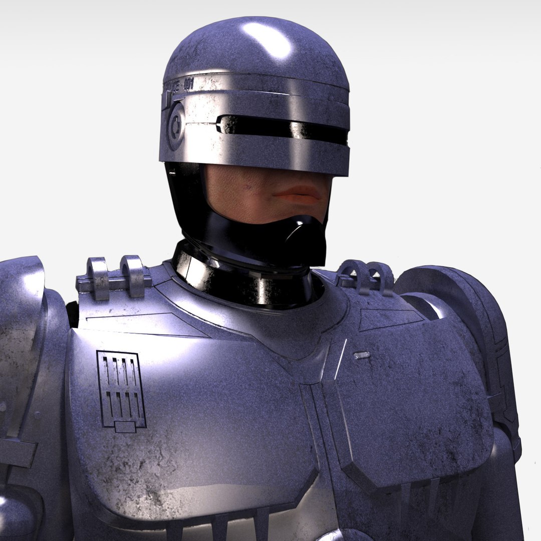 Robocop Classic 3d Max