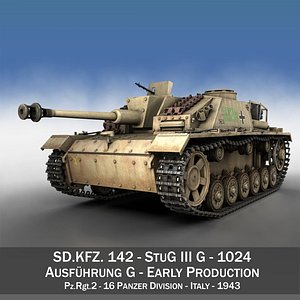 StuG III - Ausf.G - 1024 - Early Production