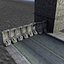 Betonschranke