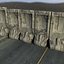 Betonschranke