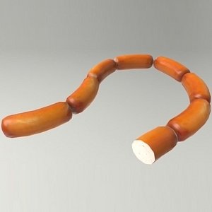 3D wieners pbr model
