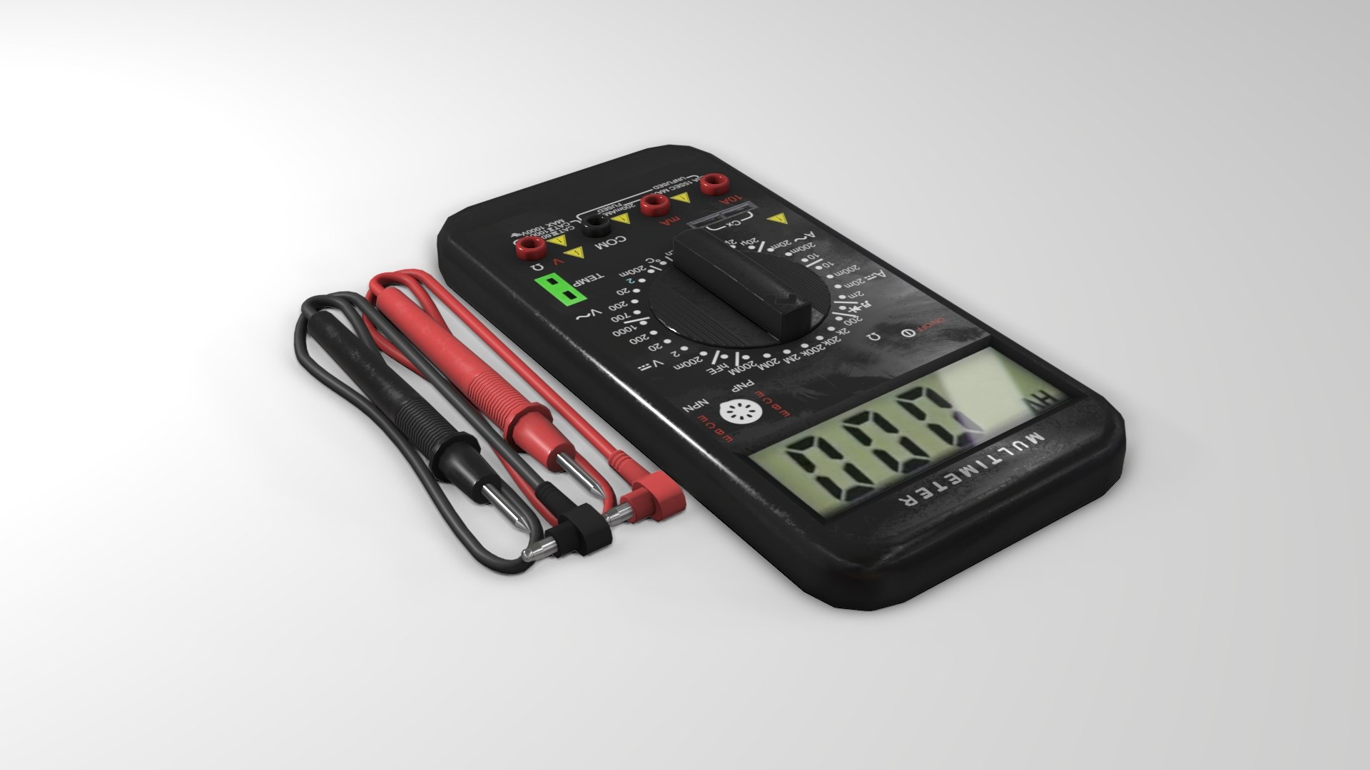 3D Model Multimeter - TurboSquid 1789226