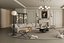modern living room 3D model