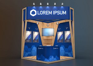 exhibition stand model