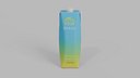 Beverage Carton 1L- Customizable Prism Drink Box