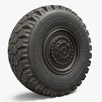 All Terrain Military Wheel Black