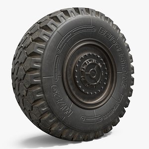 All Terrain Military Wheel Black