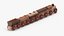Wooden Toy Train Colection 1 3D