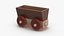 Wooden Toy Train Colection 1 3D