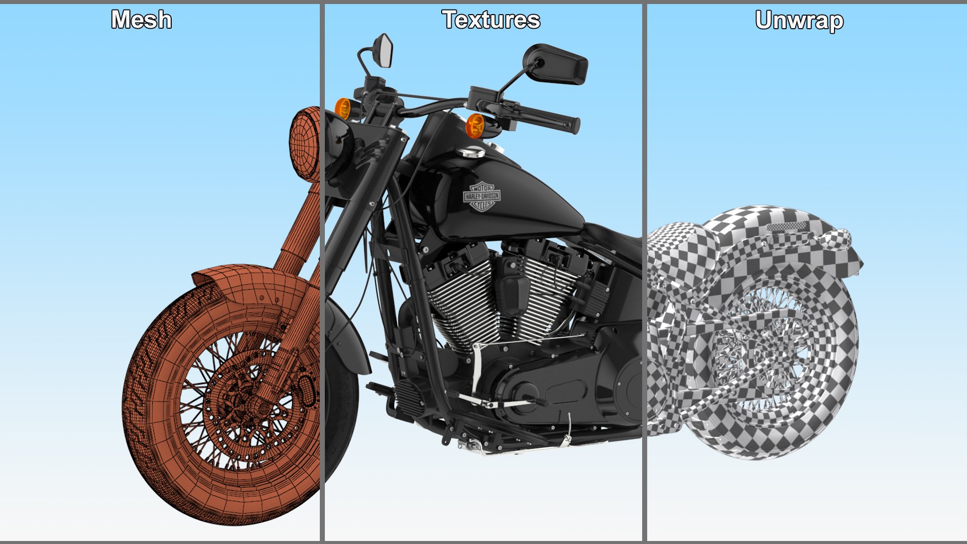 Cruiser Motorcycle Harley Davidson Softail Slim model https://p.turbosquid.com/ts-thumb/Ru/N1dWTA/V4/cruiser_motorcycle_harley_davidson_softail_slim_014/jpg/1739365574/1920x1080/fit_q87/525fb2127b6ba0a8a74a6470845b12dcabeac7af/cruiser_motorcycle_harley_davidson_softail_slim_014.jpg