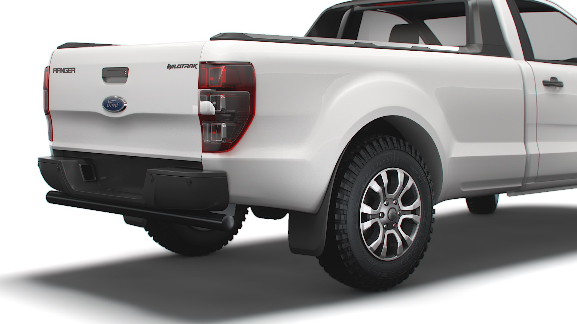 3D Ranger Regularcab Wildtrak - TurboSquid 1674210