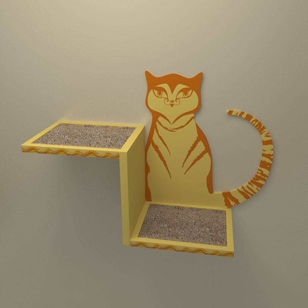 Cat Tree 3d Model cat-tree-3d-model
