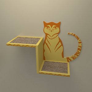 cat tree 3d model