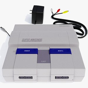 Super Nintendo Entertainment System SNES Console model