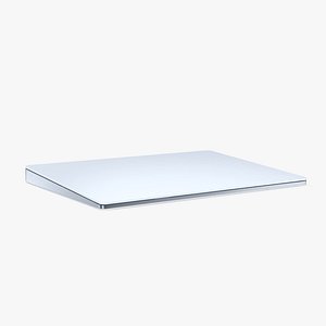 Apple Magic Trackpad 2 Silver 3D Model