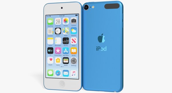 Apple iPod Touch（2019）ブルー3Dモデル - TurboSquid 1415374