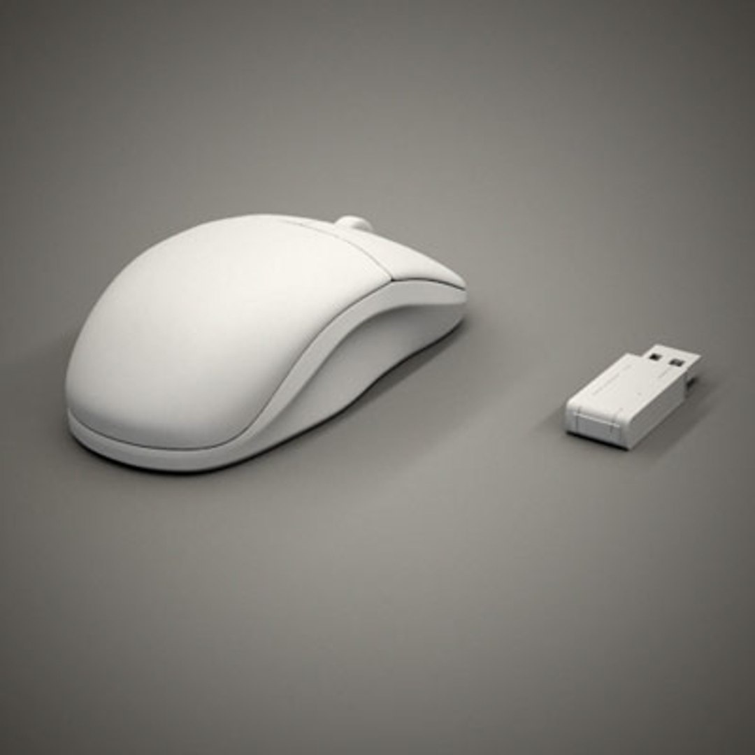 3d Generic Optical Mouse Model