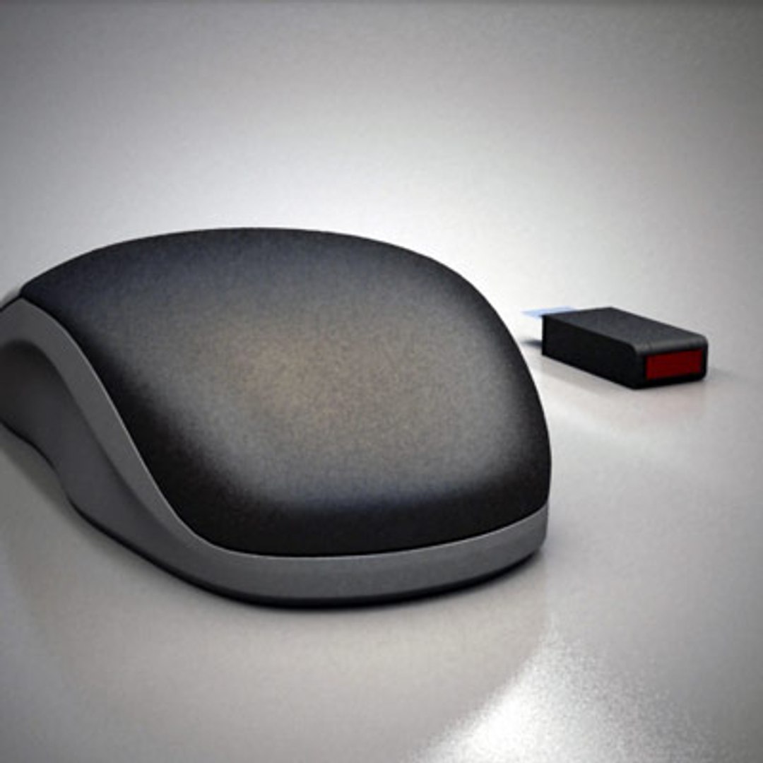 3d Generic Optical Mouse Model