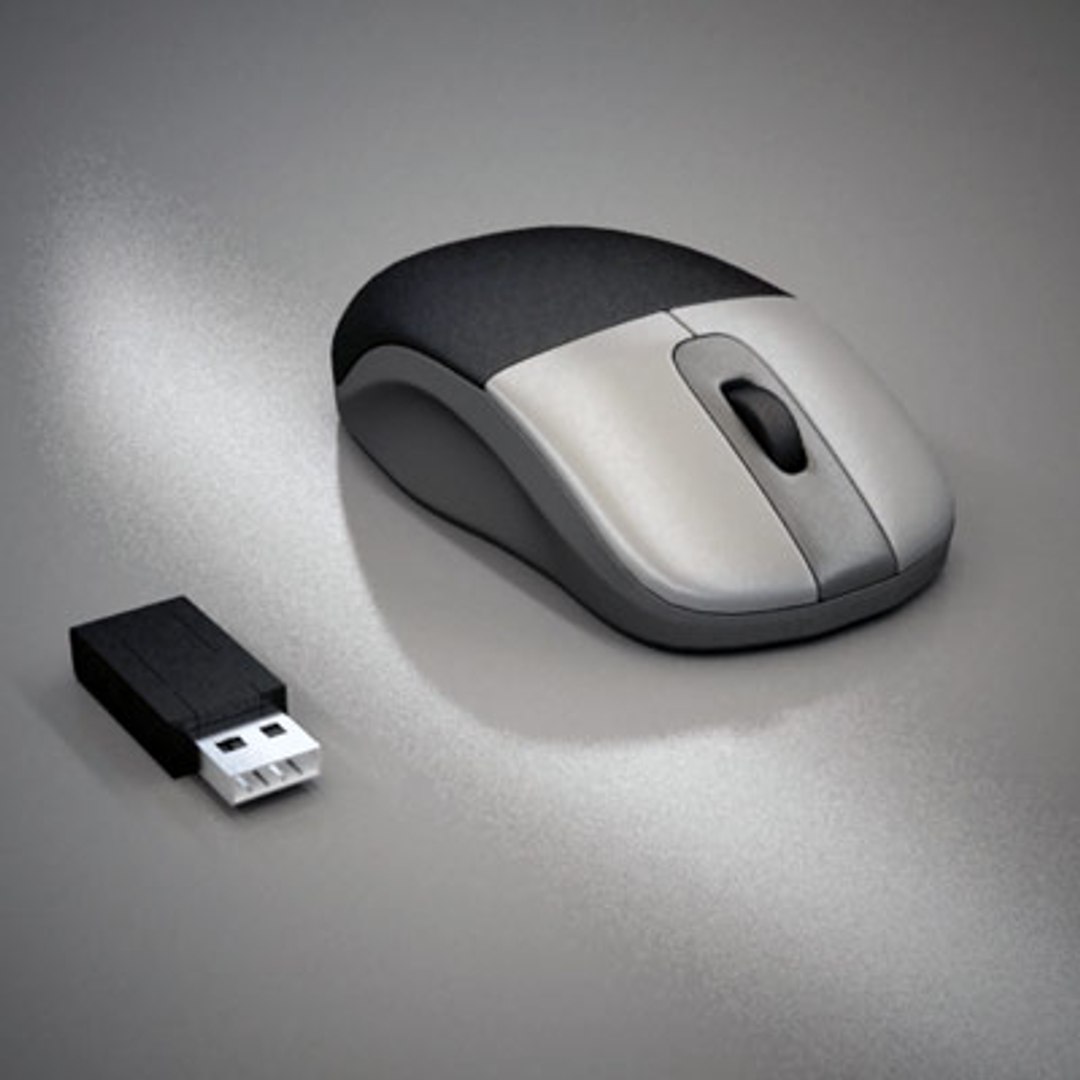3d Generic Optical Mouse Model