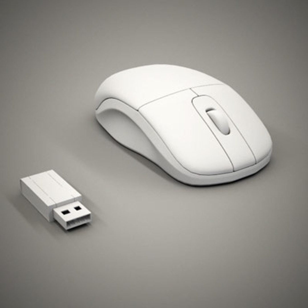 3d Generic Optical Mouse Model