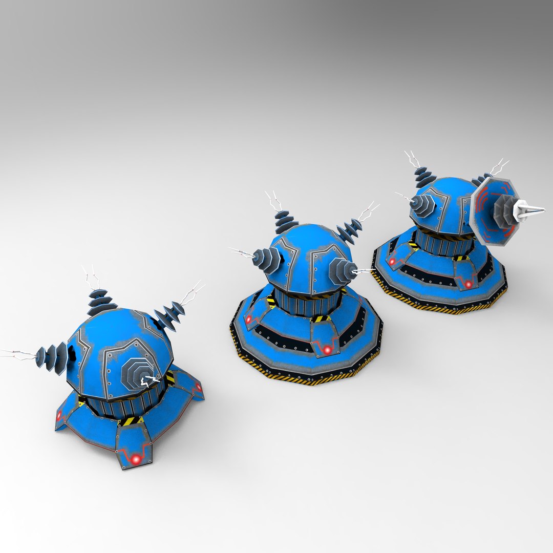 turret electric obj