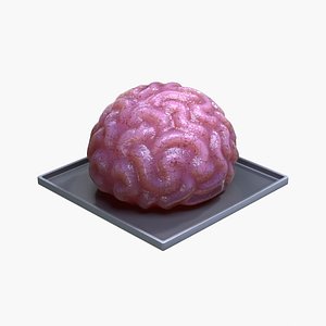 Stylized Human Brain - Project File Blender 3D